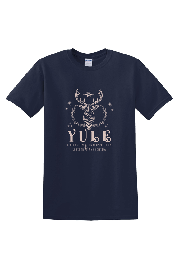 Yule Reflection Introspection Rebirth Awakening T-shirt