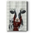 thumbnail image 1 of Yuletide Cow I- Gallery Wrapped Canvas, 1 of 9
