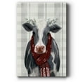 thumbnail image 1 of Yuletide Cow II- Gallery Wrapped Canvas, 1 of 9