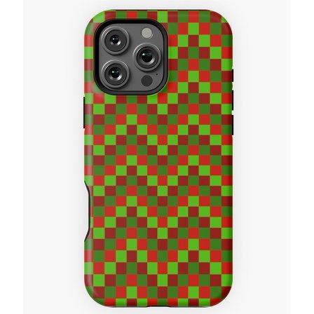Yuletide Holiday Squares Kwanzaa Phone Case for iPhone 16 15 14 13 12 11 Pro Max