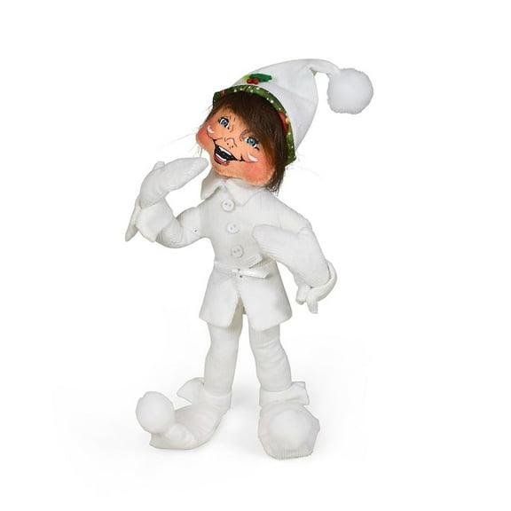 Yuletide White Elf 9" by Annalee