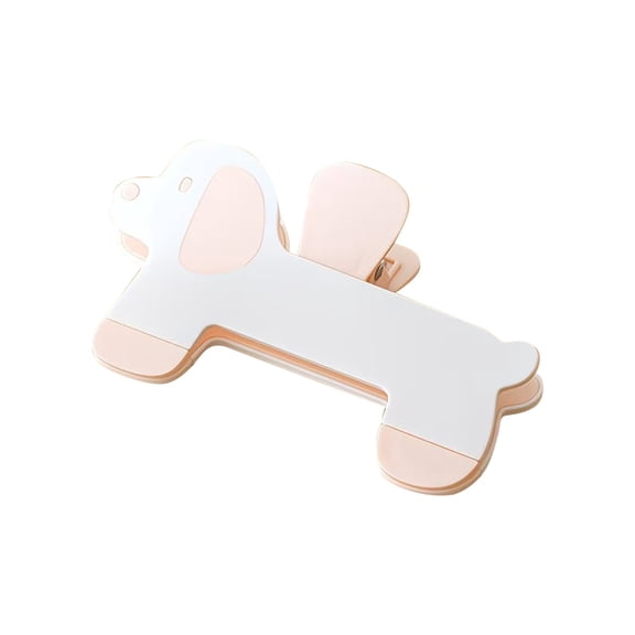 Yulin Book Clips to Hold Book Open, Sturdy Non-Slip Journal Clip, Cute Puppy Design Page Holders for Reading Hands-Free and Cooking with Recipes, Does Not Block Text, D