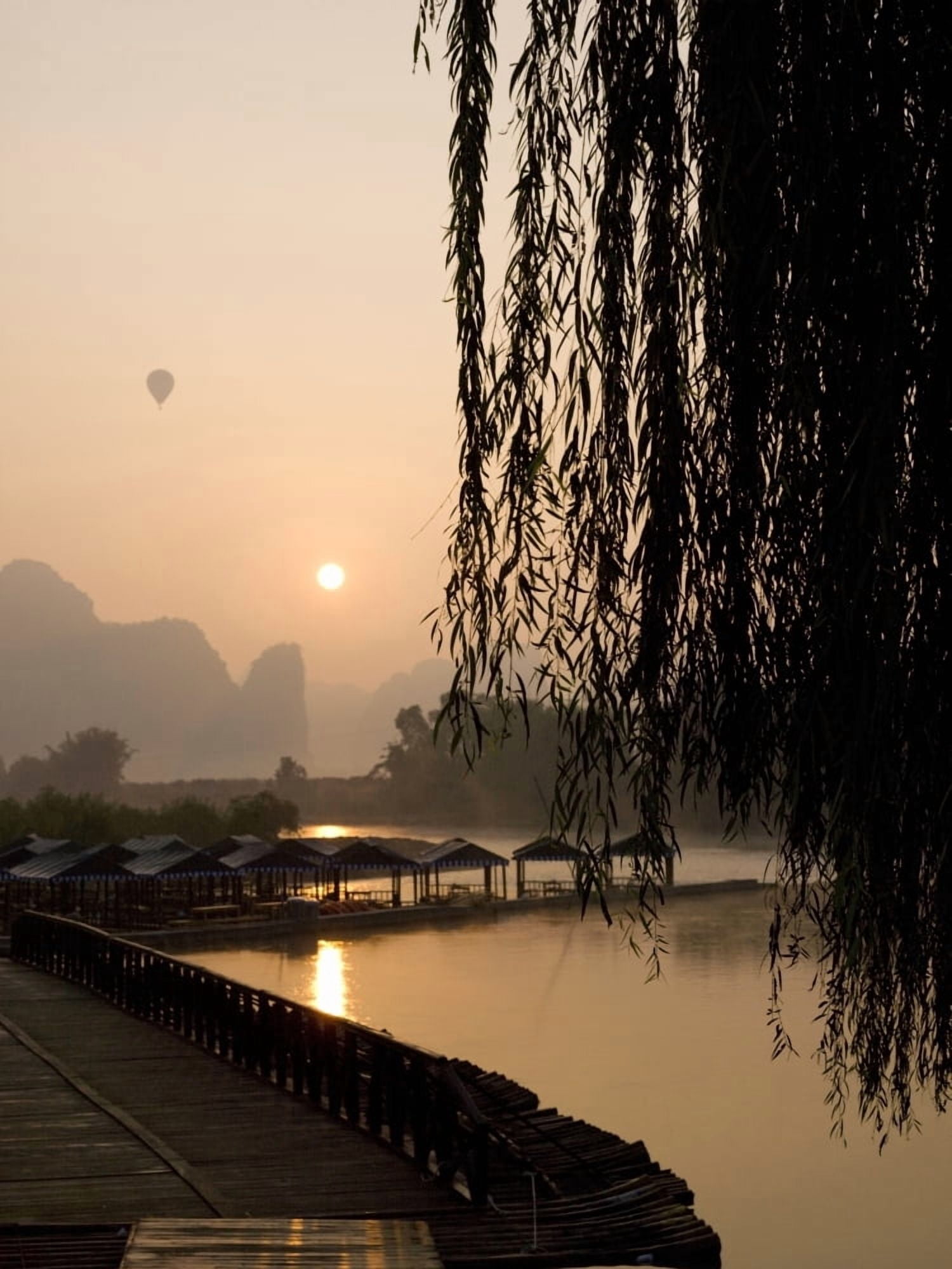Yulong River Guangxi Zhuang Province China Canvas Art - Keith Levit Design Pics (15 x 20)