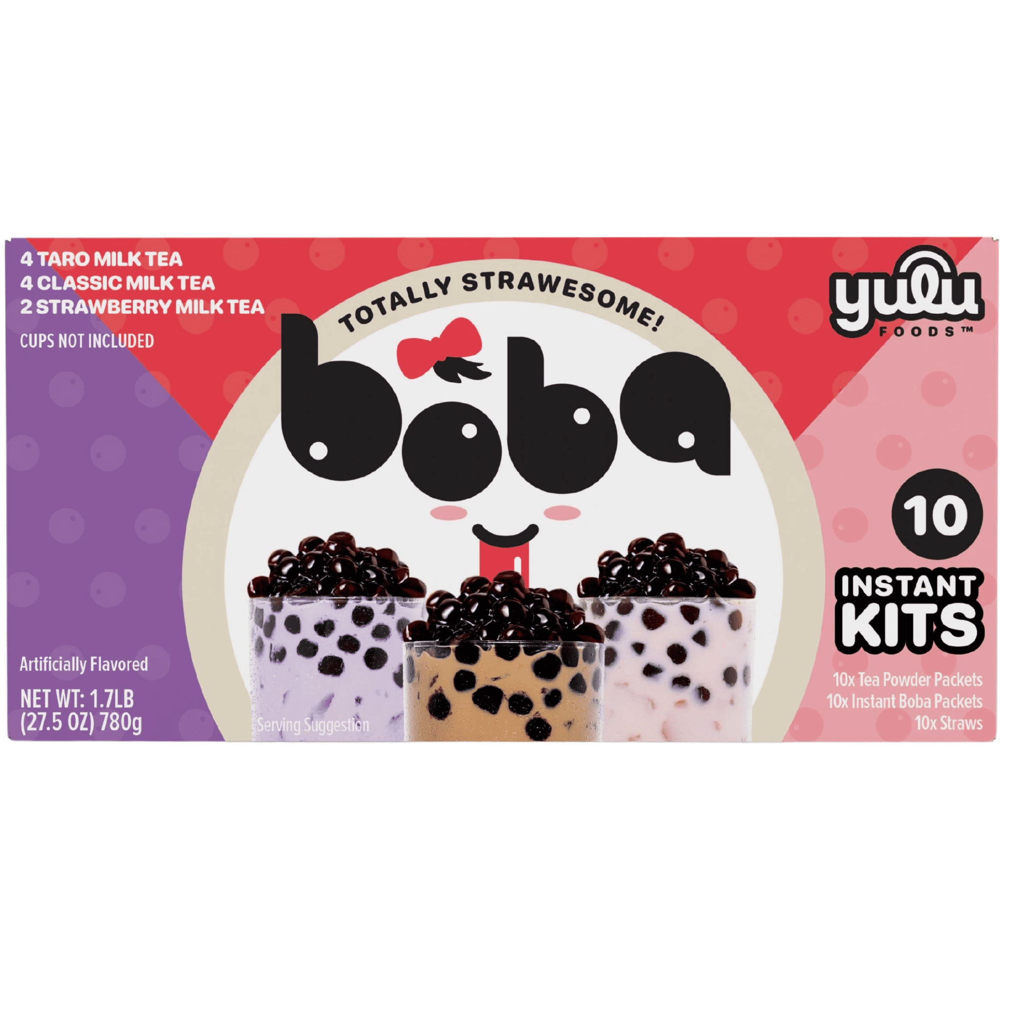 Bubble Boba Tea Kit With Instant Tapioca Pearls And Seychelles
