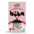 thumbnail image 1 of Yulu Foods Instant Boba Strawberry Milk Tea, Bubble Tea Kit, 3 Drinks, 1 of 7