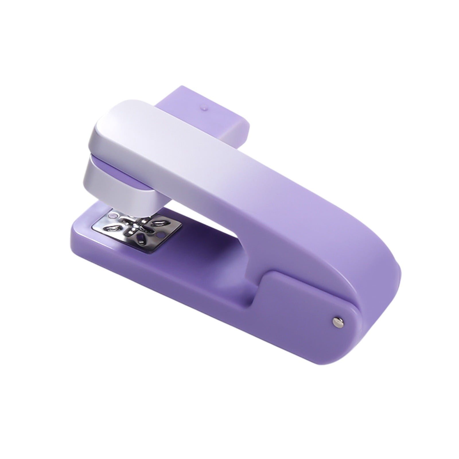 Yulucky Plastic Stapler,360 Degree Rotating Stapler for Office and Home ...