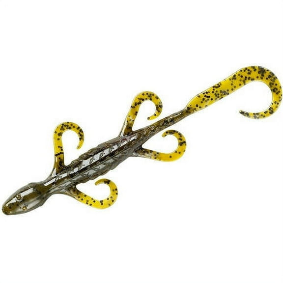 Yum Lizard6'' Green Pumpkin 10pk