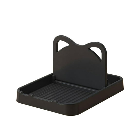 Yum Time Shelves,Spoon Rest with Lid Holder: Foldable Silicone Spoon Holder High Temperature Spoon Organizer Spatula Holder for Kitchen Counters & Stove Tops,Rack,1*Storage Rack