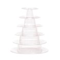 thumbnail image 1 of Yum Time Shelves,Stand Cake Round Tower Plastic Display Stand 6-Layer Cake Rack,Rack,1 6-Tier Round Plastic Cake Tower, 1 of 6