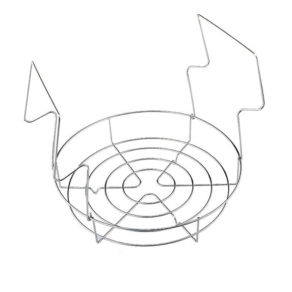 Yum Time Stainless Steel Canning Rack,Steam Basket Stainless Canning Rack Stainless Steamer Canning Jar Rack Scalding Foldable Handles Canner Rack,1 Pc Boiling Rack
