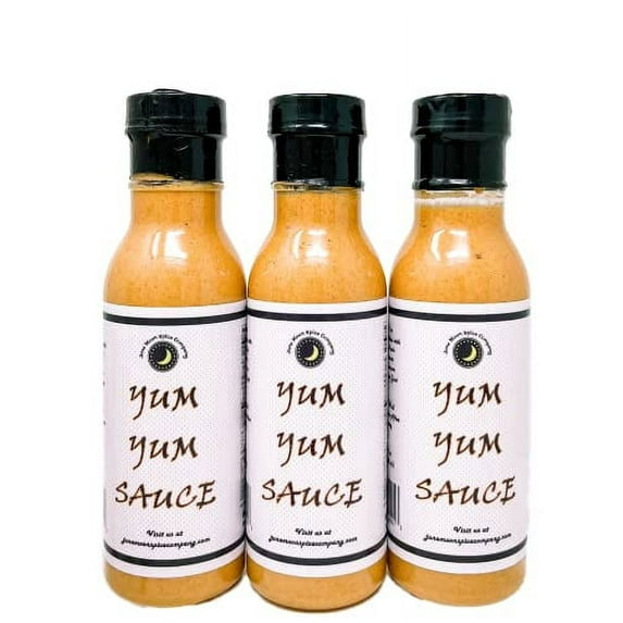 June Moon Spice Company's Premium Classic Yum Yum Sauce 3 Pack | 12 fl. oz. Flavor Lock Bottles