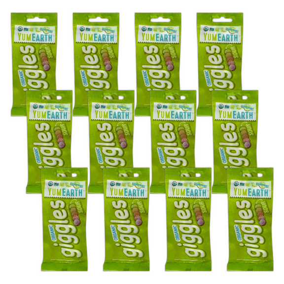 YumEarth Candy Giggles Sour Grab & Go 2 oz (Pack Of 12)