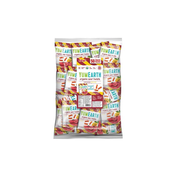 YumEarth Organic Candy Sour Twists, Organic & Gluten Free Sour Candy