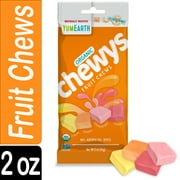 YumEarth Organic Chewys Candy, Gluten Free, Assorted Flavors, 2 oz Bag