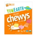 thumbnail image 1 of YumEarth Organic Chewys Fruit Flavored Candy Chews - Allergy Friendly, Gluten Free, Non-GMO, Vegan, No Artificial Dyes - Assorted Flavo, 1 of 5