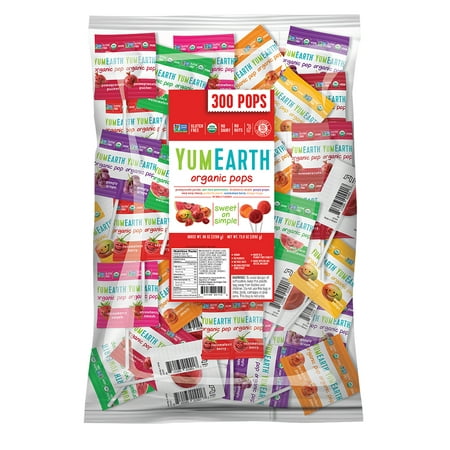 YumEarth, Organic Fruit Pops Bulk Candy, 5 Lbs