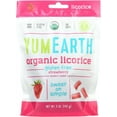 thumbnail image 1 of YumEarth Organic Gluten-Free Licorice Strawberry 5 oz. Bag (Pack of 2), 1 of 5