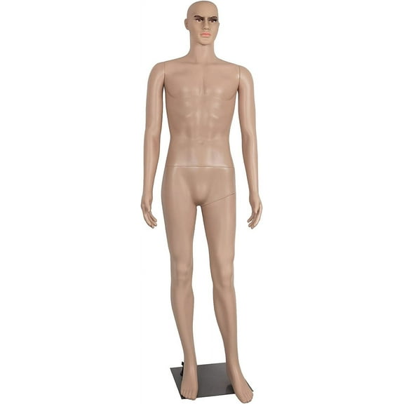 YumHome Male Mannequin Torso Dress Form Mannequin Body