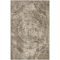 thumbnail image 1 of Yuma Indoor/Outdoor Brown Farmhouse Medallion 5' x 7'6" Non-Skid Area Rug, 1 of 9