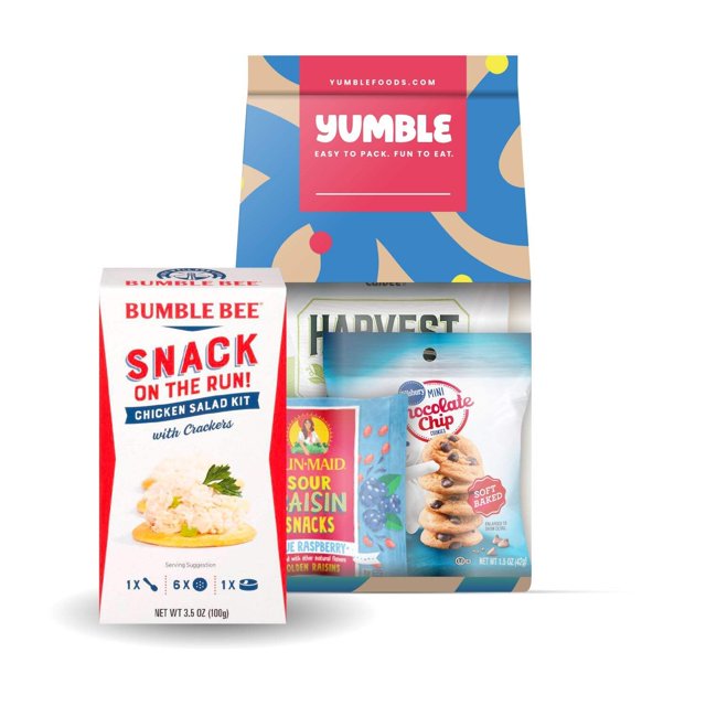 Yumble® Ready to Go Chicken Salad Kit with Crackers Lunch Bag
