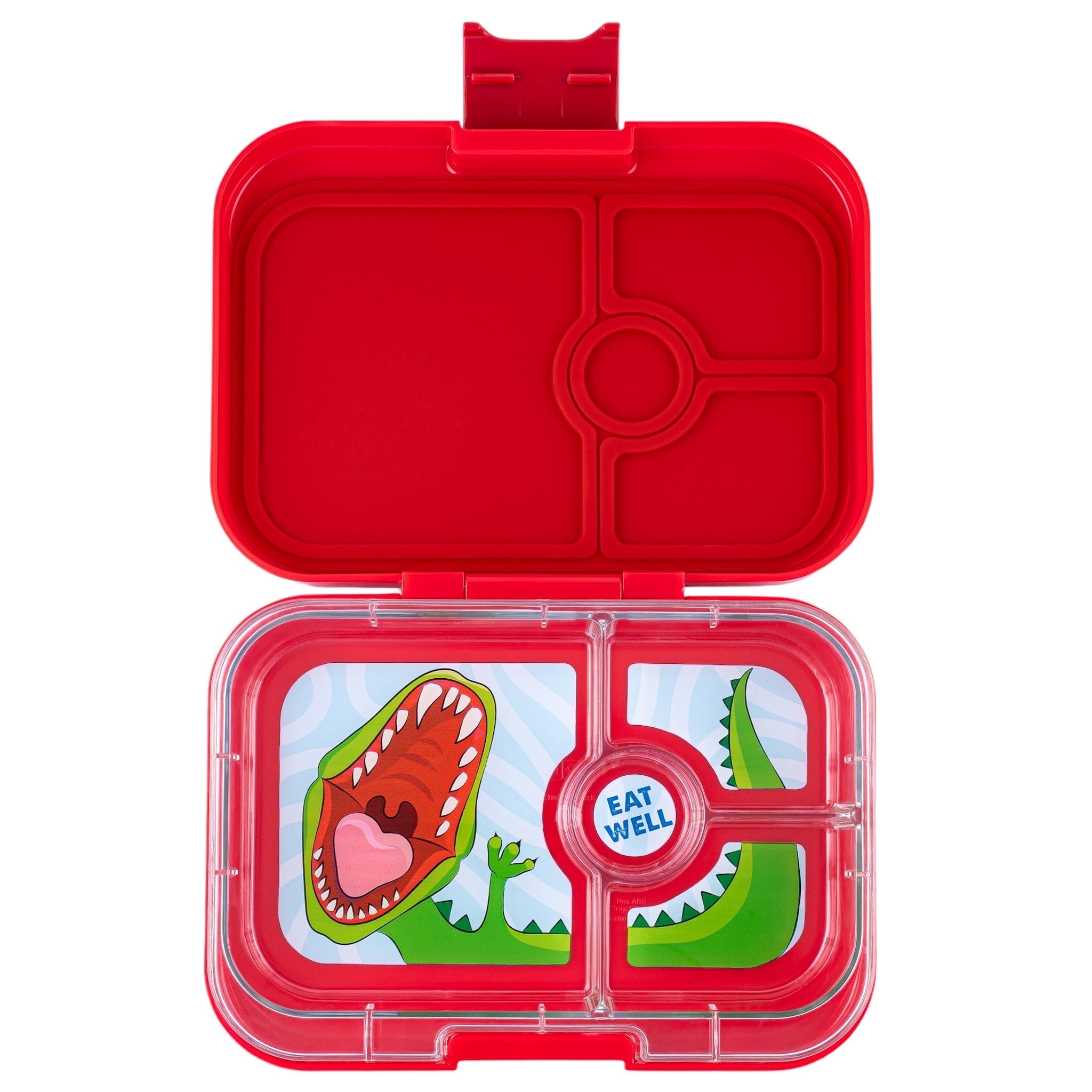 Yumbox Panino Leakproof Bento Lunch Box – Surf Blue Shark, 4