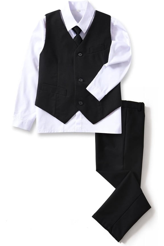 Boys Suit Kids Formal Dresswear Prom Tuxedo Children's Slim Fit Suits