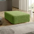 thumbnail image 1 of Yumcute Square Ottoman Cover Stool Cover Pouf Slipcover - Soft Polyester Fabric Slipcover - 1-Piece Form Fit Stretch Furniture Protector, 1 of 9