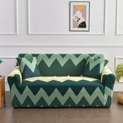 Yumcute Washable Sofa Cover Fit Stretch Slipcover Elastic Fabric Printed Pattern Chair Loveseat Couch Settee Non Slip Sofa Covers Furniture Cover Protector