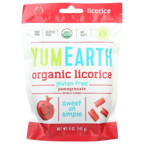 Yumearth Pomegranate Licorice, 5 oz