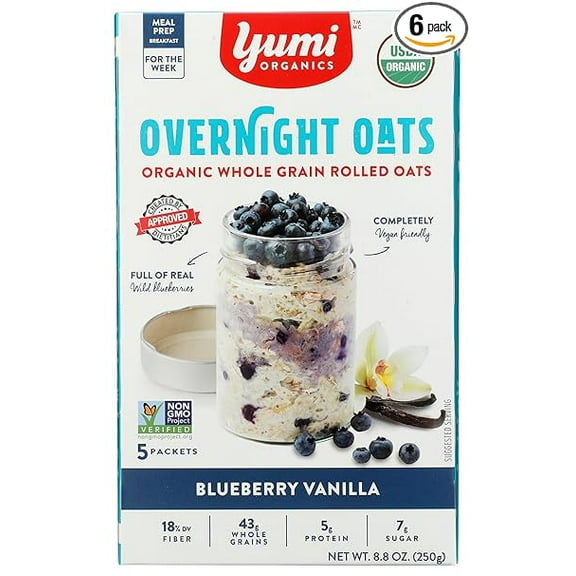 Yumi Oats Blueberry Vanilla 8.8 oz (Pack of 2)