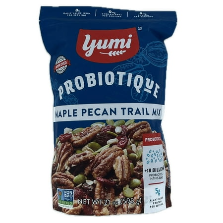 Yumi Probiotique Maple Pecan Trail Mix, 21 Ounce