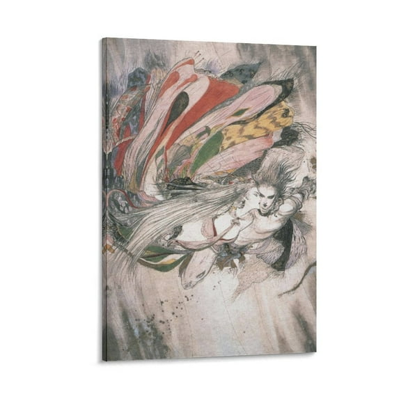 Yumihiko Amano Japan Artist Poster Wall Art Poster Gifts Bedroom Prints Home Decor Hanging Picture Canvas Painting Posters 12x18inch(30x45cm)