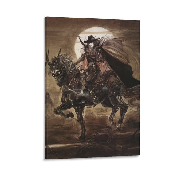 Yumihiko Amano Painting Painter Poster Room Aesthetic Poster Print Art Wall Painting Canvas Posters Gifts Modern Bedroom Decor 12x18inch(30x45cm)