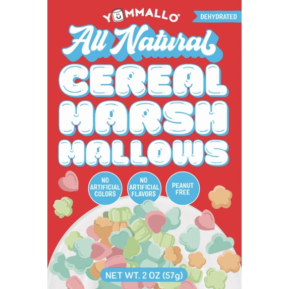 Yummallo All-Natural Cereal Marshmallows, 2 oz (57g)