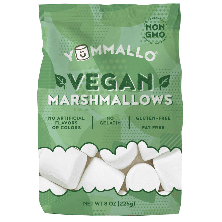 Yummallo Vegan Marshmallow, 8 oz