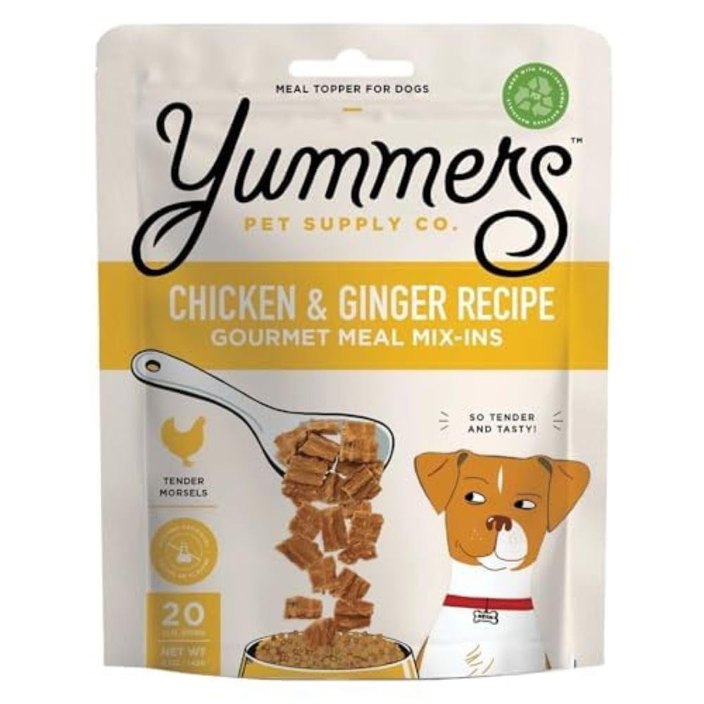 Yummers Chicken & Ginger YPF5 Recipe Gourmet Meal MixIns, 5 oz Dog