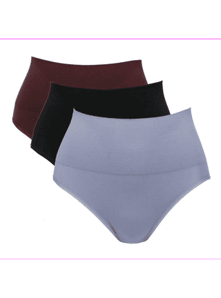 Yummie by Heather Thomson Women's Seamless Bonded Brief Panties, 6 Pack