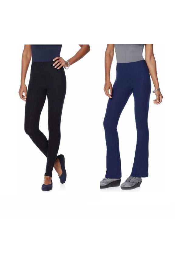 Yummie by Heather Thomson 2 Pack Boot-Cut & Classic Legging