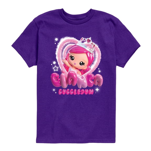 Yummiland - Bianca Bubblegum - Toddler And Youth Short Sleeve Graphic T-shirt