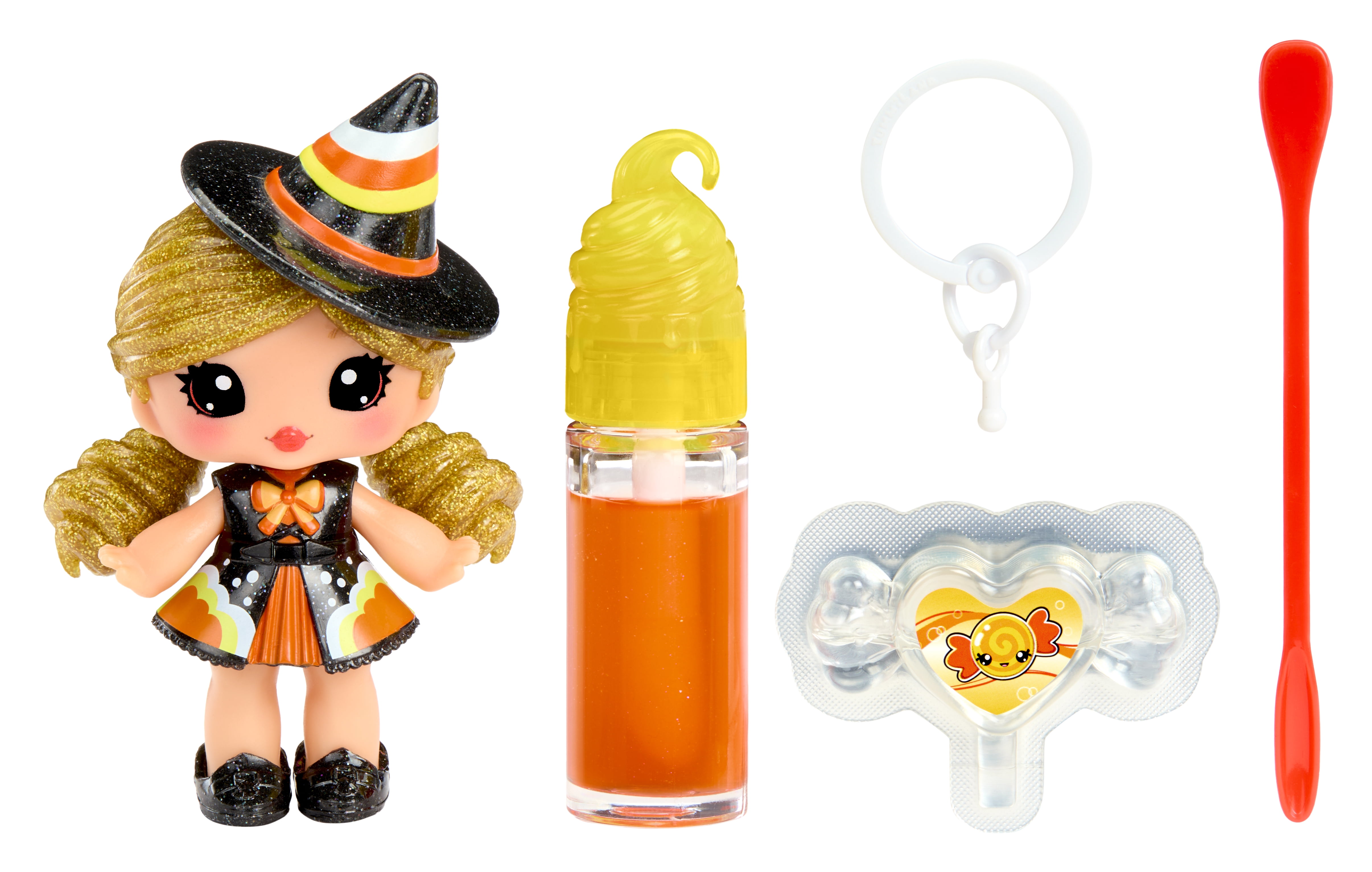 アクセサリー Yum Yummiland Halloween Lip Gloss Doll - Cassie Treats + DIY Lip Gloss