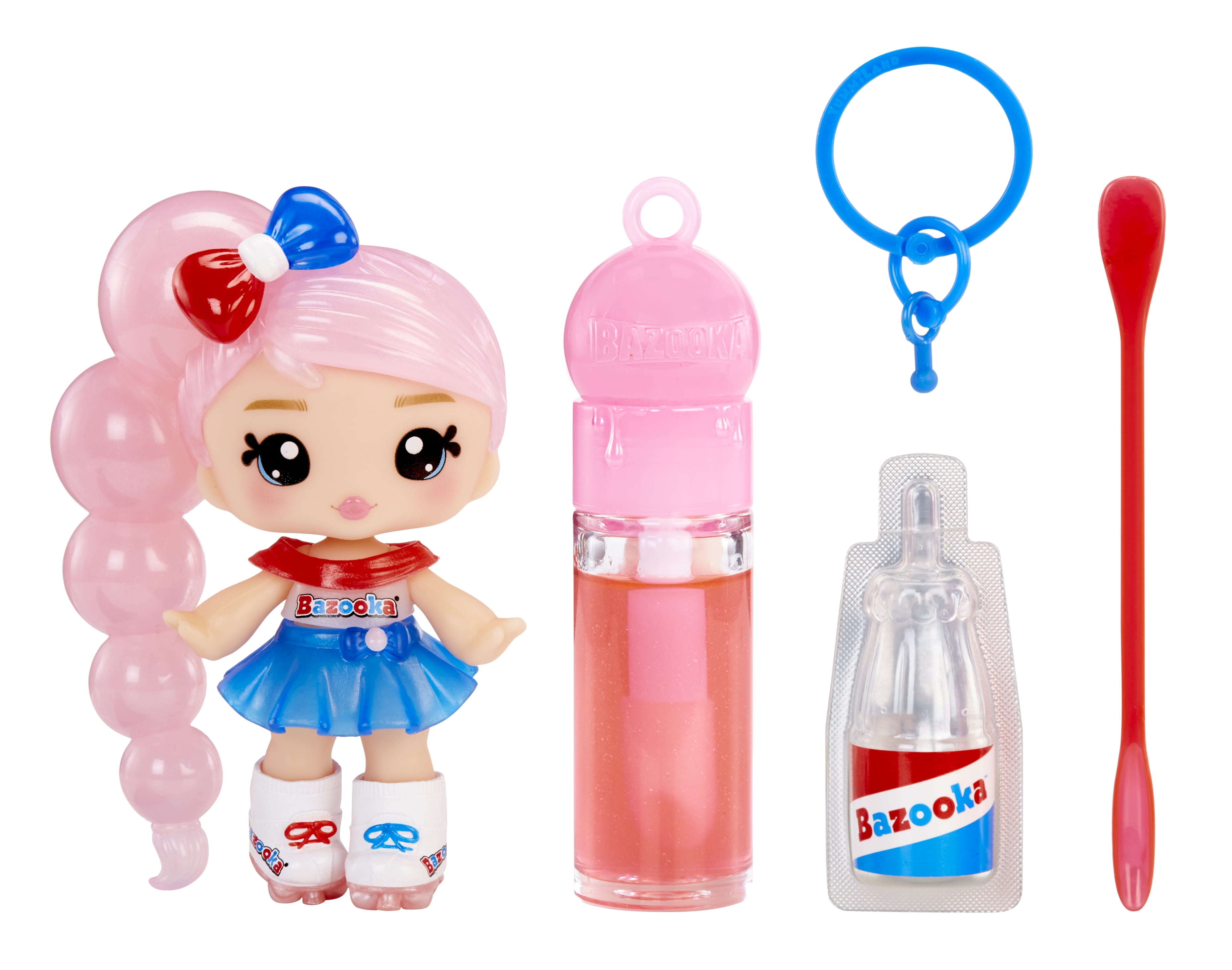 Yummiland x Licensed Sweets Lip Gloss Doll: Bazooka Bubble Gum