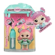 Yummiland Lip Gloss Doll - Susie Sour Straw, with DIY Lip Goss Kit, Ages 4+