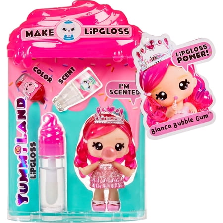 Yummiland Lipgloss Doll- Bianca Bubblegum