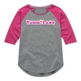 thumbnail image 1 of Yummiland - Logo - Toddler And Youth Girls Shirt Tail Raglan, 1 of 4