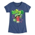 thumbnail image 1 of Yummiland - Maya Watermelon Y2K - Toddler And Youth Girls Fitted Short Sleeve Graphic T-shirt, 1 of 4