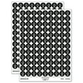 thumbnail image 1 of Yummy Bubble Tea Boba Milk Dessert Drink 200+ Round Stickers - Black - Matte Finish - 0.50" Size, 1 of 3