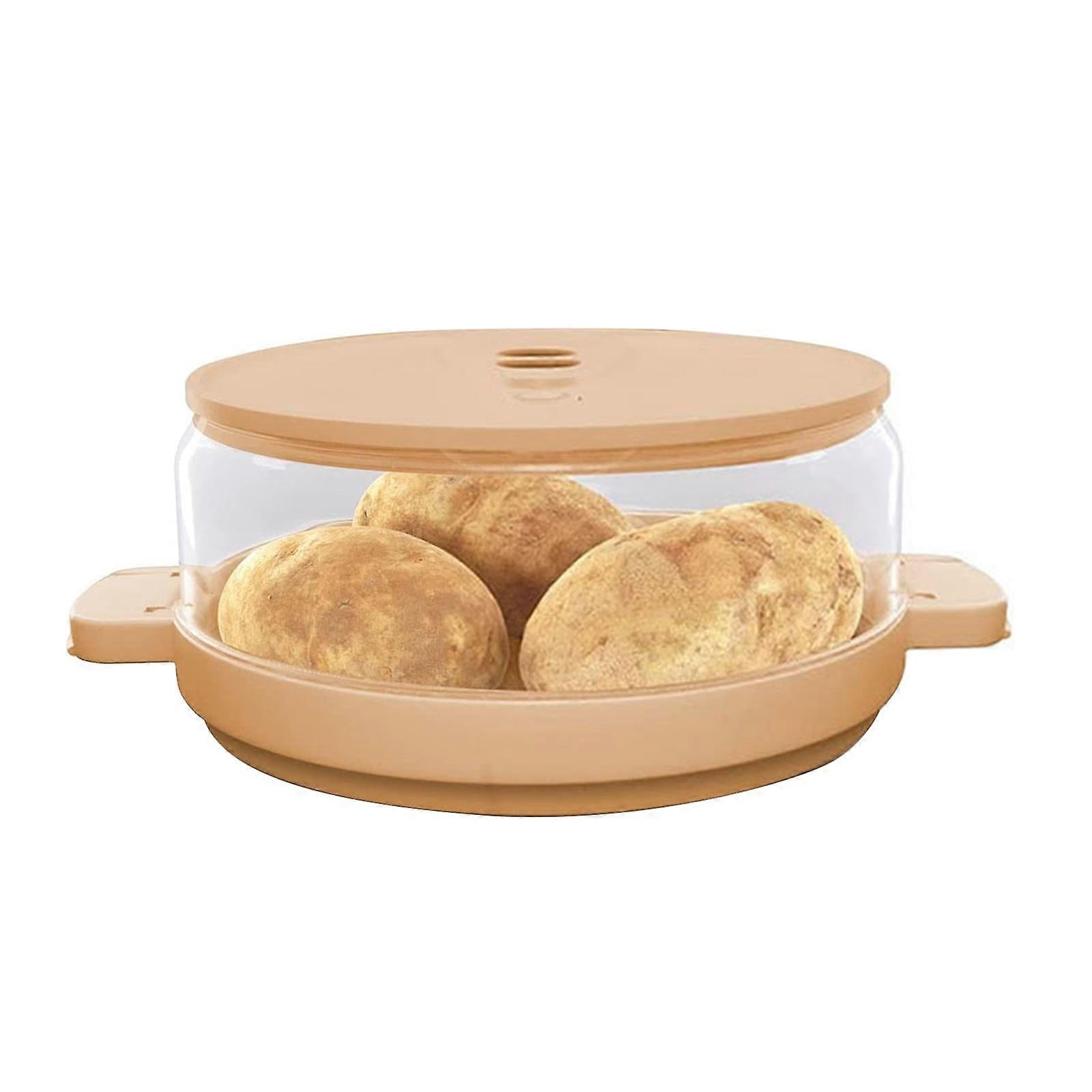 Yummy Can – Mikrowellen-Behälter Für Perfekte Ofenkartoffeln In Minuten, 20,3 Cm, Durchsichtig, Zart & Flauschig