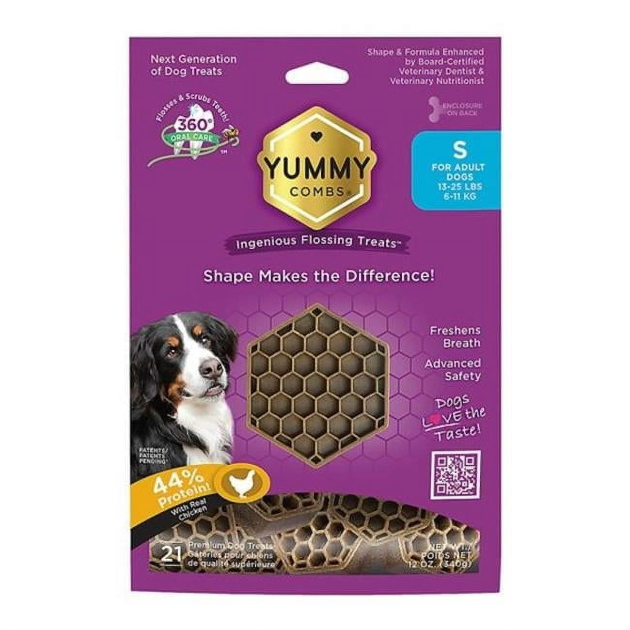 Yummy Combs 840067700402 12 oz Dog Dental Treat, Small - Walmart.com