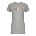 thumbnail image 1 of Yummy Shaped T-Shirt Women -Image by Shutterstock, Female Medium, 1 of 2