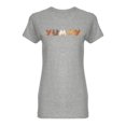 thumbnail image 1 of Yummy Shaped T-Shirt Women -Image by Shutterstock, Female x-Large, 1 of 2